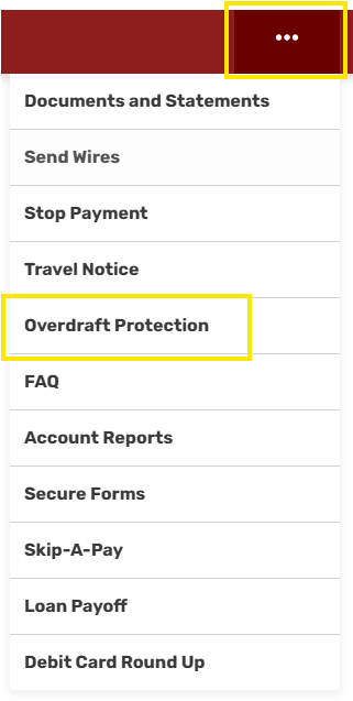 Overdraft Protection Scam How do I change my overdraft protection options?